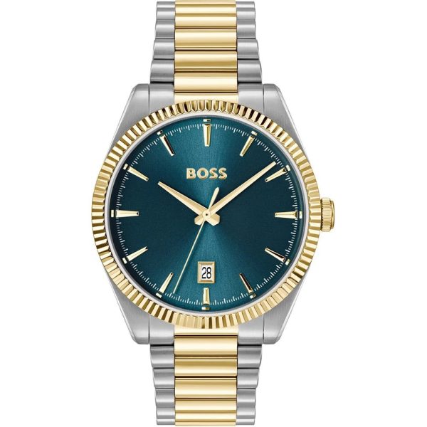 Montre homme Hugo Boss Cheswick réf. 1514311, mouvement quartz, boîtier 40 mm, acier inoxydable – vue principale, Horlova Maroc