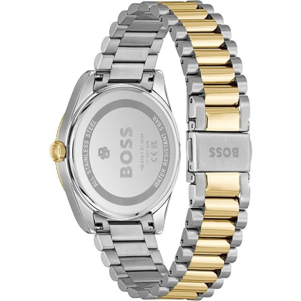 Montre homme Hugo Boss Cheswick réf. 1514311, mouvement quartz, boîtier 40 mm, acier inoxydable, verre minéral, étanche 50 m – troisième vue