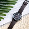 Montre homme Hugo Boss Classic réf. 1514030, mouvement solaire, boîtier 41 mm, acier inoxydable, cuir, verre minéral – quatrième vue