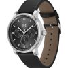 Montre homme Hugo Boss Contender réf. 1514125, mouvement quartz, boîtier 44 mm, cuir, verre minéral, étanche 50 m – deuxième vue