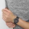 Montre homme Hugo Boss Distinct réf. 1513855, mouvement quartz, boîtier 46 mm, silicone, étanche 50 m – vue principale, Horlova Maroc