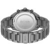 Montre homme Hugo Boss Distinct Caractère Affirmé réf. 1513858, chronographe quartz, boîtier 46 mm, acier inoxydable – troisième vue