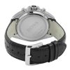 Montre homme Hugo Boss Driver 44 mm réf. 1512879, cadran noir, bracelet cuir – vue de trois-quarts