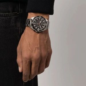 Montre homme Hugo Boss Energy réf. 1513971, boîtier 44 mm, acier inoxydable, verre minéral – vue principale, Horlova Maroc
