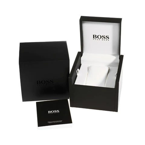 Montre homme Hugo Boss Energy réf. 1513971, boîtier 44 mm, acier inoxydable, verre minéral – deuxième vue