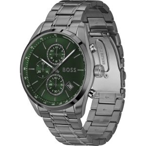 Montre homme Hugo Boss Grand Prix réf. 1514228, chronographe quartz, boîtier 44 mm, acier inoxydable – deuxième vue