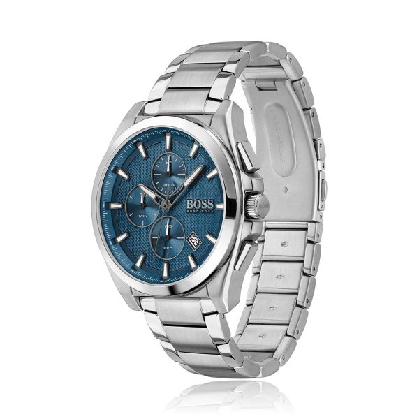 Montre homme Hugo Boss Grandmaster réf. 1513884, chronographe quartz, acier inoxydable – deuxième vue