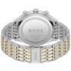 Montre homme Hugo Boss Gregor réf. 1514053, chronographe quartz, boîtier 45 mm, acier inoxydable – troisième vue
