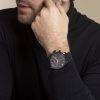 Montre homme Hugo Boss Gregor réf. 1514065, mouvement quartz, boîtier 45 mm, acier inoxydable – vue principale, Horlova Maroc