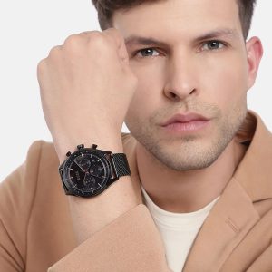 Montre homme Hugo Boss Gregor réf. 1514065, mouvement quartz, boîtier 45 mm, acier inoxydable – deuxième vue