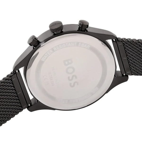 Montre homme Hugo Boss Gregor réf. 1514065, mouvement quartz, boîtier 45 mm, acier inoxydable – troisième vue