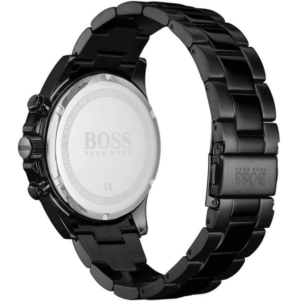 Montre homme Hugo Boss Hero réf. 1513754, chronographe quartz, boîtier 43 mm, acier inoxydable, étanche 50 m – deuxième vue