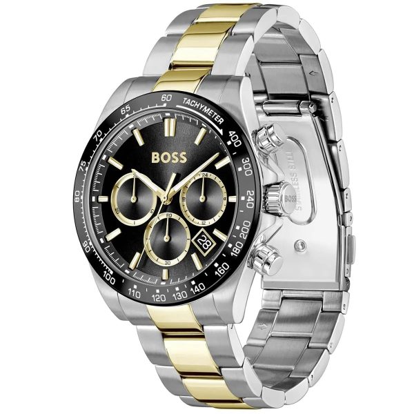 Montre homme Hugo Boss Hero réf. 1514269, chronographe quartz, boîtier 43 mm, acier inoxydable – deuxième vue