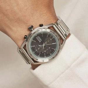 Montre homme Hugo Boss Hugoboss réf. 1514023, mouvement quartz, boîtier 44 mm – vue principale, Horlova Maroc