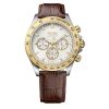 Montre homme Hugo Boss Ikon 44 mm réf. 1513174, cadran argenté, mouvement quartz – vue de face | Horlova Maroc