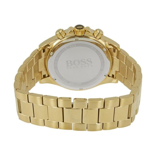 Montre homme Hugo Boss Ikon réf. 1513340, chronographe quartz, boîtier 44 mm, acier inoxydable, verre minéral – quatrième vue