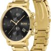 Montre homme Hugo Boss Integrity réf. 1513781, chronographe quartz, boîtier 43 mm, acier inoxydable, verre minéral – deuxième vue