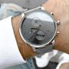 Montre homme Hugo Boss Integrity réf. 1513807, chronographe quartz, boîtier 43 mm, acier inoxydable, étanche 50 m – quatrième vue