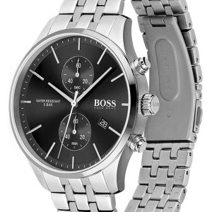 Montre homme Hugo Boss Jet réf. 1513383, mouvement quartz, boîtier 41 mm, acier inoxydable – deuxième vue