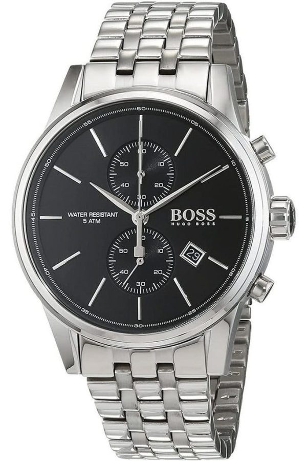 Montre homme Hugo Boss Jet réf. 1513383, mouvement quartz, boîtier 41 mm, acier inoxydable – troisième vue