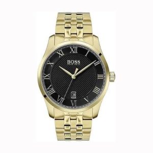 Montre homme Hugo Boss Master réf. 1513739, mouvement quartz, boîtier 41 mm, acier inoxydable, verre minéral – vue principale, Horlova Maroc