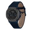 Montre homme Hugo Boss Modèle réf. 1514086, chronographe quartz, boîtier 44 mm, cuir, verre minéral – deuxième vue