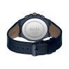 Montre homme Hugo Boss Modèle réf. 1514086, chronographe quartz, boîtier 44 mm, cuir, verre minéral – troisième vue