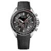 Montre homme Hugo Boss Nylon 47 mm réf. 1513087, bracelet textile, mouvement quartz chronographe – vue de face | Horlova Maroc