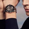 Montre homme Hugo Boss Ocean réf. 1513705, chronographe quartz, boîtier 46 mm, acier inoxydable – vue principale, Horlova Maroc