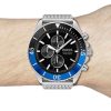 Montre homme Hugo Boss Ocean Edition réf. 1513742, mouvement quartz, boîtier 46 mm, acier inoxydable – vue principale, Horlova Maroc