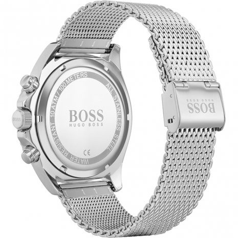 Montre homme Hugo Boss Ocean Edition réf. 1513742, mouvement quartz, boîtier 46 mm, acier inoxydable – deuxième vue