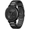 Montre homme Hugo Boss ONE 44 mm réf. 1514001, cadran noir, mouvement quartz chronographe – vue de trois-quarts