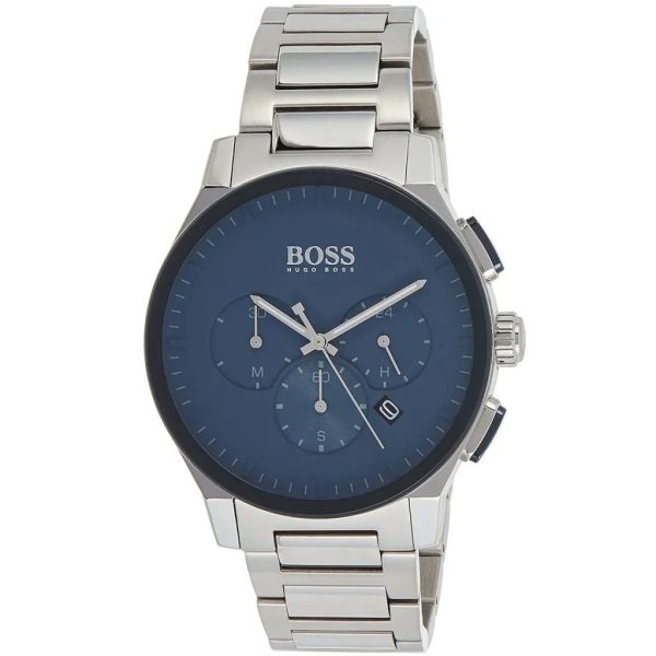 Montre homme Hugo Boss Peak réf. 1513763, mouvement quartz, boîtier 44 mm, acier inoxydable, étanche 30 m – troisième vue