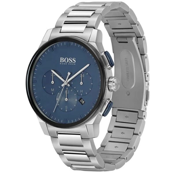 Montre homme Hugo Boss Peak réf. 1513763, mouvement quartz, boîtier 44 mm, acier inoxydable, étanche 30 m – quatrième vue