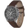 Montre homme Hugo Boss Peak réf. 1514187, chronographe quartz, boîtier 44 mm, cuir, étanche 30 m – deuxième vue
