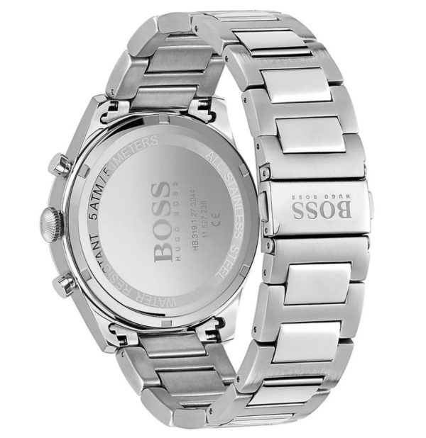 Montre homme Hugo Boss Pioneer réf. 1513867, chronographe quartz, acier inoxydable – quatrième vue