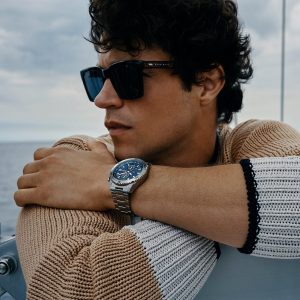 Montre homme Hugo Boss Professional réf. 1513775, chronographe quartz, acier inoxydable, cuir – deuxième vue