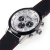 Montre homme Hugo Boss Racing réf. 1513185, boîtier 44 mm, acier inoxydable, cuir, silicone, verre minéral – troisième vue