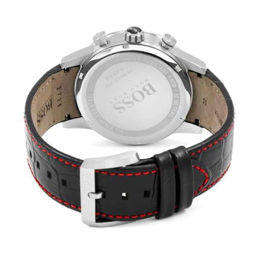 Montre homme Hugo Boss Rafale réf. 1513390, chronographe quartz, boîtier 44 mm, acier inoxydable, verre minéral – troisième vue