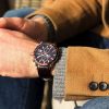 Montre homme Hugo Boss Rafale réf. 1513392, mouvement quartz, boîtier 44 mm, cuir, étanche 50 m – vue principale, Horlova Maroc