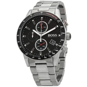 Montre homme Hugo Boss Rafale réf. 1513509, chronographe quartz, boîtier 44 mm, acier inoxydable, étanche 50 m – deuxième vue