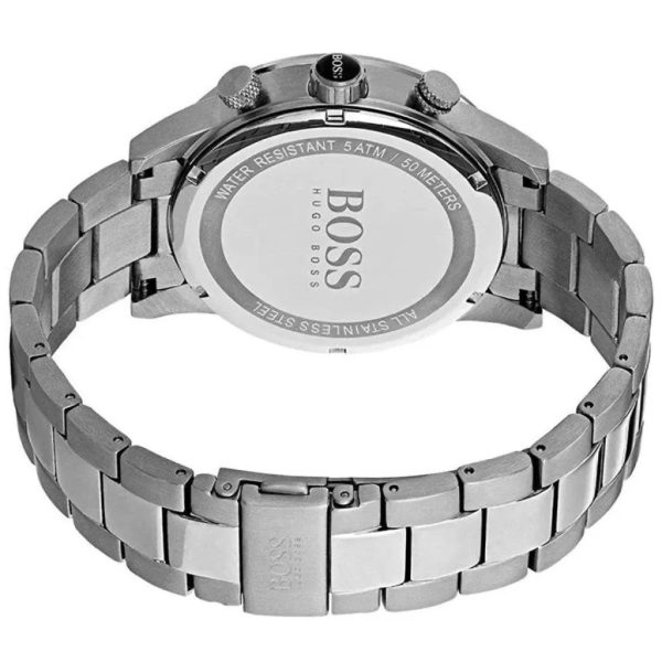 Montre homme Hugo Boss Rafale réf. 1513510, mouvement quartz, boîtier 45 mm, acier inoxydable, étanche 50 m – troisième vue