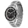 Montre homme Hugo Boss Santiago réf. 1513862, chronographe quartz, acier inoxydable – vue principale, Horlova Maroc