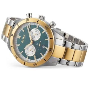 Montre homme Hugo Boss Santiago réf. 1513872, mouvement quartz, boîtier 44 mm, acier inoxydable, étanche 50 m – deuxième vue
