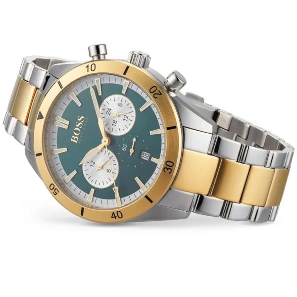 Montre homme Hugo Boss Santiago réf. 1513872, mouvement quartz, boîtier 44 mm, acier inoxydable, étanche 50 m – deuxième vue