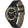 Montre homme Hugo Boss Santiago 44 mm réf. 1513935, cadran noir, mouvement quartz – vue de trois-quarts