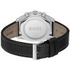 Montre homme Hugo Boss Skytraveller réf. 1514147, chronographe quartz, boîtier 44 mm, cuir – quatrième vue