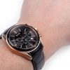 Montre homme Hugo Boss Sport réf. 1513092, boîtier 45 mm, acier inoxydable, cuir, verre minéral – deuxième vue