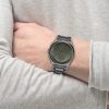 Montre homme Hugo Boss Steer Boîtier réf. 1514045, chronographe quartz, boîtier 45,8 mm, acier inoxydable – vue principale, Horlova Maroc