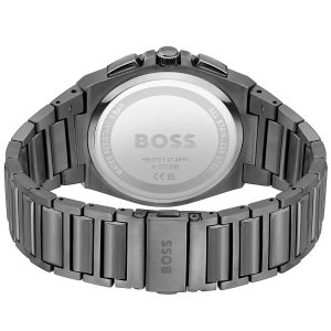 Montre homme Hugo Boss Steer Boîtier réf. 1514045, chronographe quartz, boîtier 45,8 mm, acier inoxydable, étanche 50 m – deuxième vue